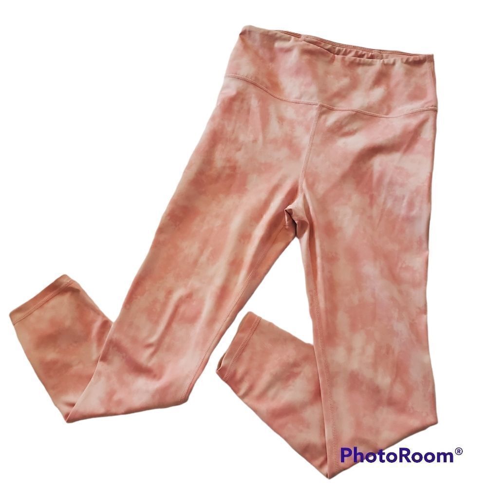 Allfenix Anthropologie blush tie dye legging medium